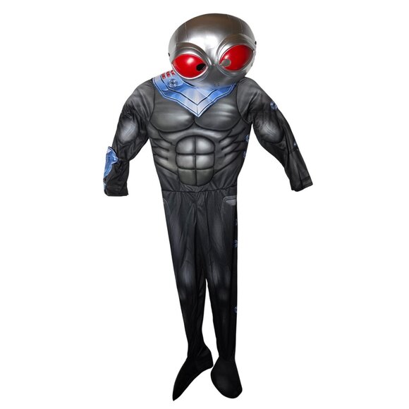 Rubies Boys Dc Aquaman and the Lost Kingdom Deluxe Black Manta Costume Medium - Picture 2 of 16